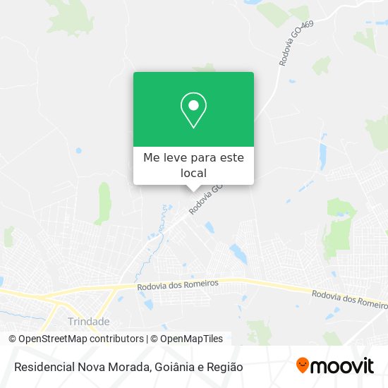Residencial Nova Morada mapa