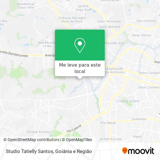Studio Tatielly Santos mapa