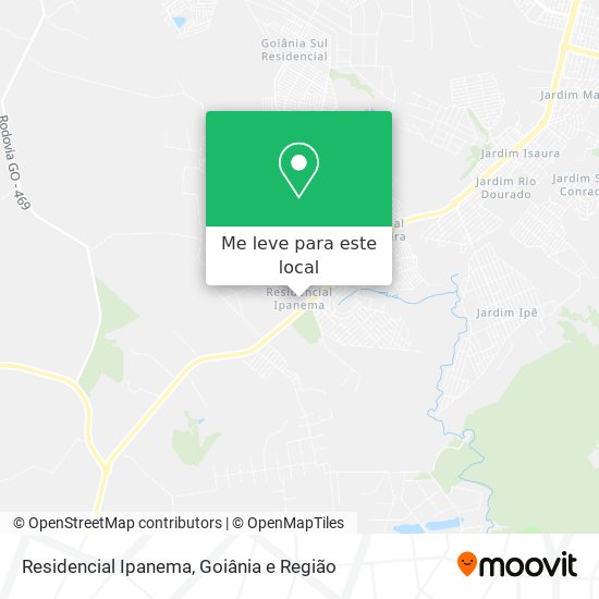 Residencial Ipanema mapa