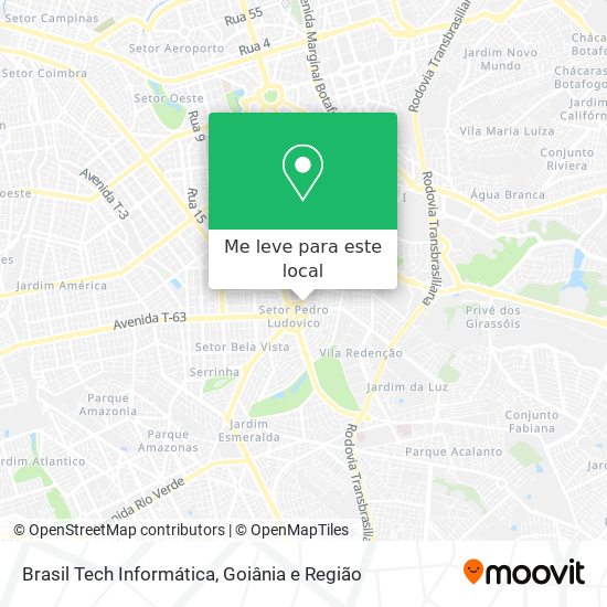 Brasil Tech Informática mapa