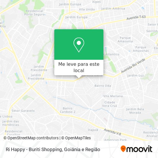 Ri Happy - Buriti Shopping mapa