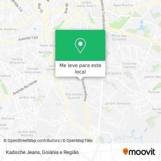 Kadoche Jeans mapa