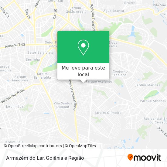 Armazém do Lar mapa
