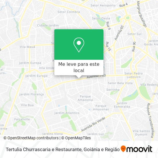 Tertulia Churrascaria e Restaurante mapa