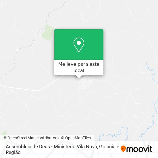 Assembléia de Deus - Ministério Vila Nova mapa