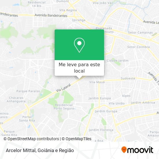 Arcelor Mittal mapa