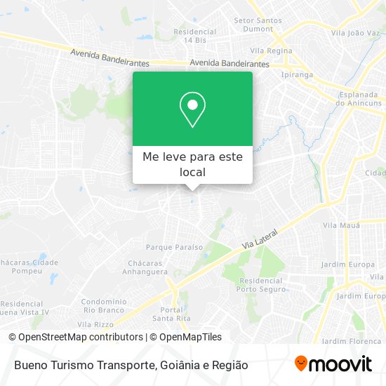 Bueno Turismo Transporte mapa