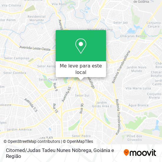 Citomed / Judas Tadeu Nunes Nóbrega mapa