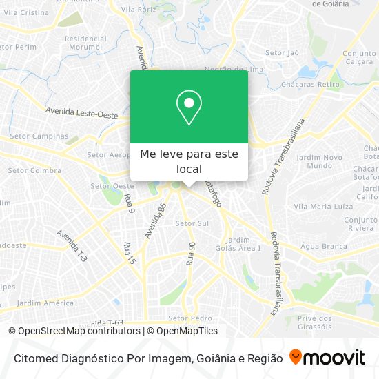 Citomed Diagnóstico Por Imagem mapa