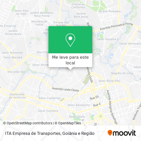 ITA Empresa de Transportes mapa