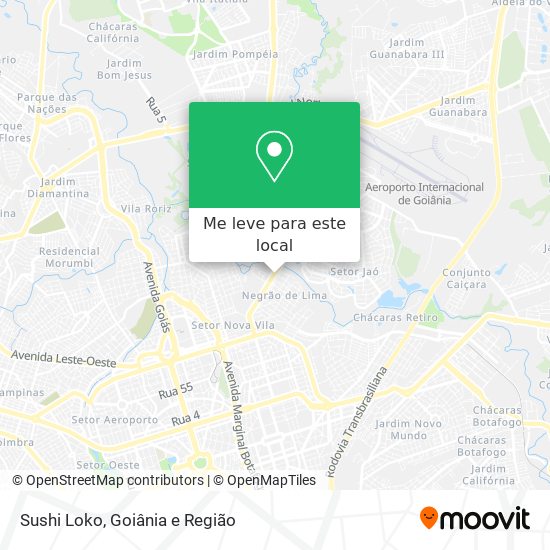 Sushi Loko mapa