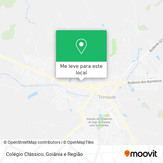 Colégio Clássico mapa