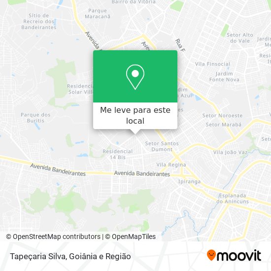 Tapeçaria Silva mapa