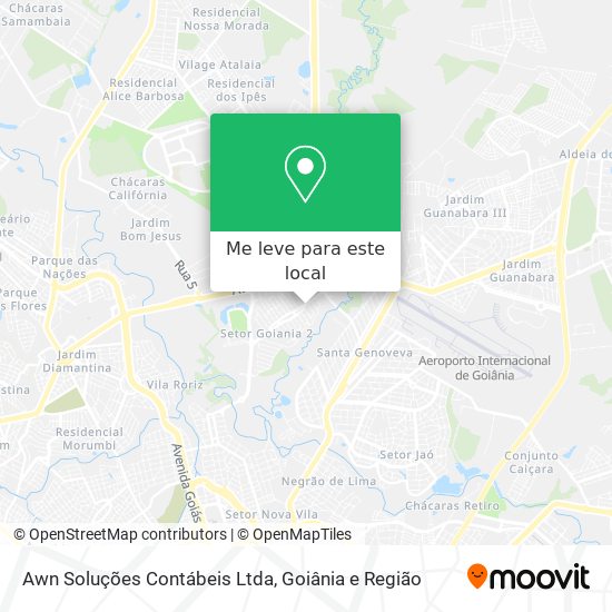 Awn Soluções Contábeis Ltda mapa