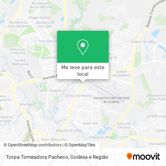 Torpa-Torneadora Pacheco mapa