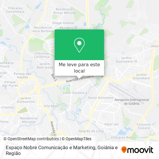 Espaço Nobre Comunicação e Marketing mapa