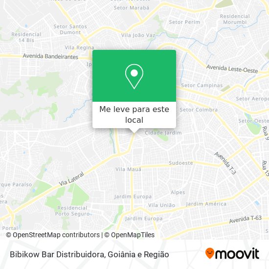 Bibikow Bar Distribuidora mapa