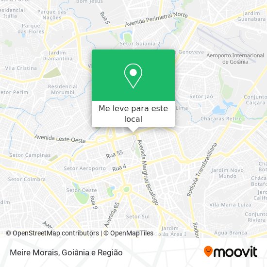 Meire Morais mapa