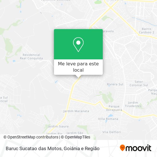 Baruc Sucatao das Motos mapa