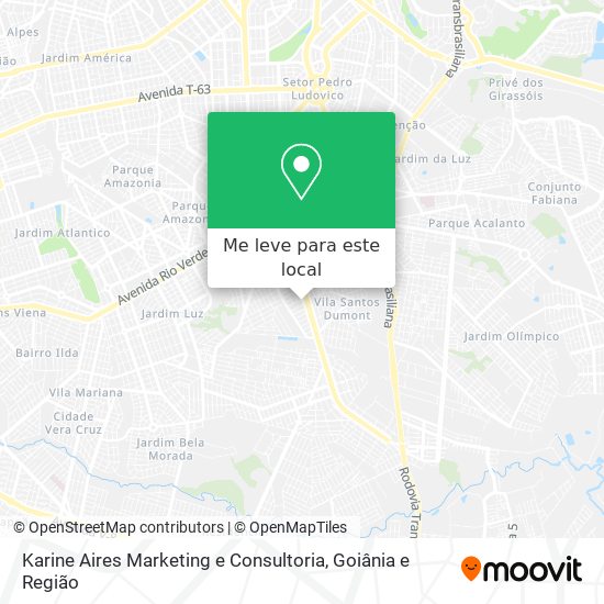 Karine Aires Marketing e Consultoria mapa