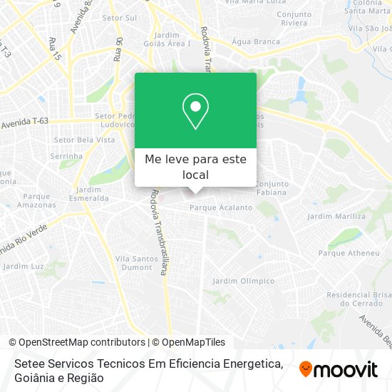 Setee Servicos Tecnicos Em Eficiencia Energetica mapa