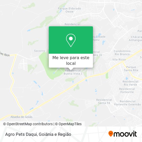 Agro Pets Daqui mapa