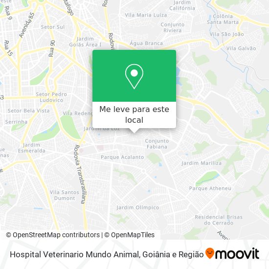 Hospital Veterinario Mundo Animal mapa