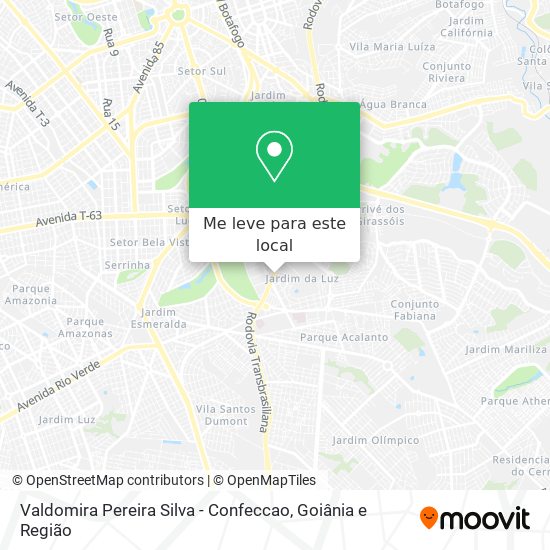 Valdomira Pereira Silva - Confeccao mapa