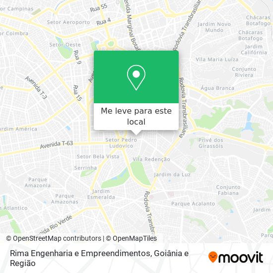 Rima Engenharia e Empreendimentos mapa