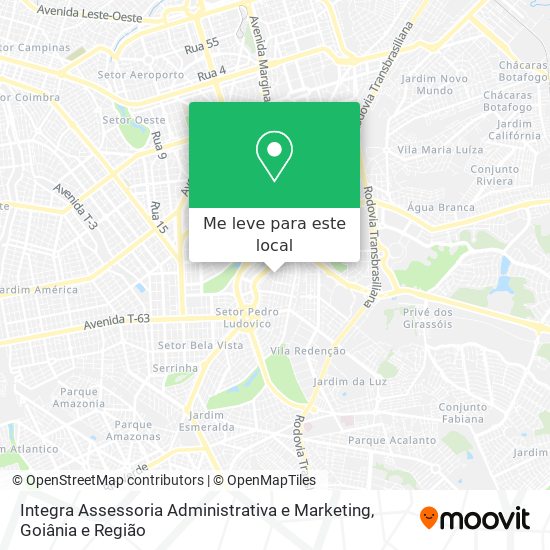 Integra Assessoria Administrativa e Marketing mapa
