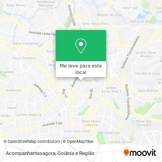 Acompanhantesagora mapa
