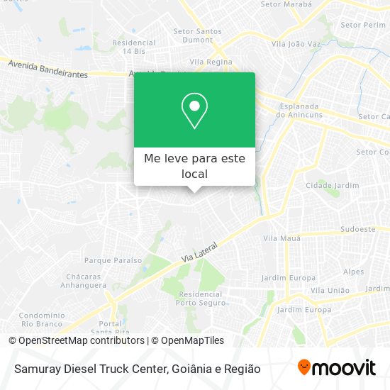 Samuray Diesel Truck Center mapa