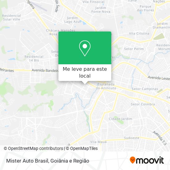 Mister Auto Brasil mapa