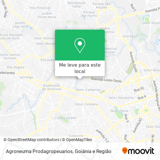 Agroneuma Prodagropeuarios mapa