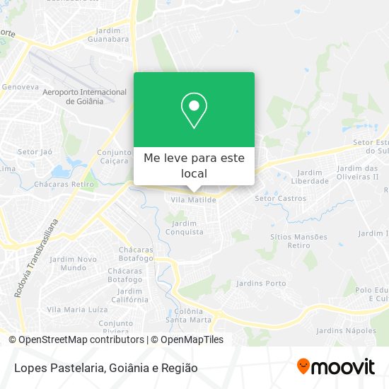 Lopes Pastelaria mapa