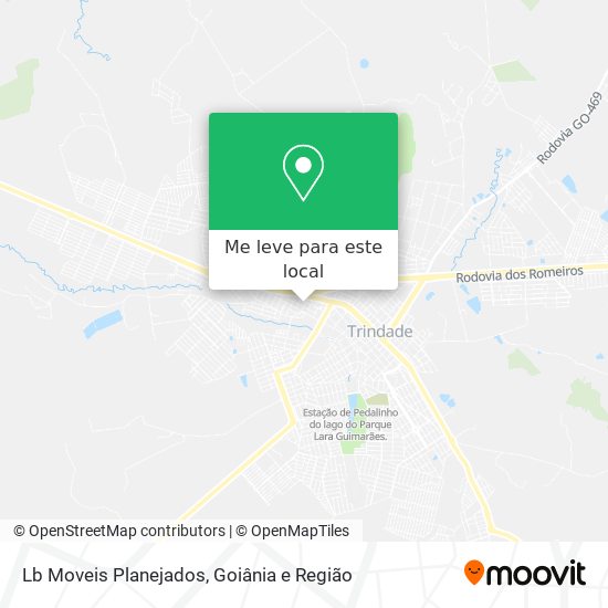 Lb Moveis Planejados mapa