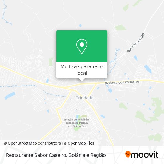 Restaurante Sabor Caseiro mapa