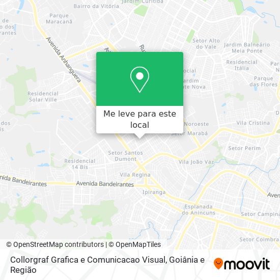 Collorgraf Grafica e Comunicacao Visual mapa