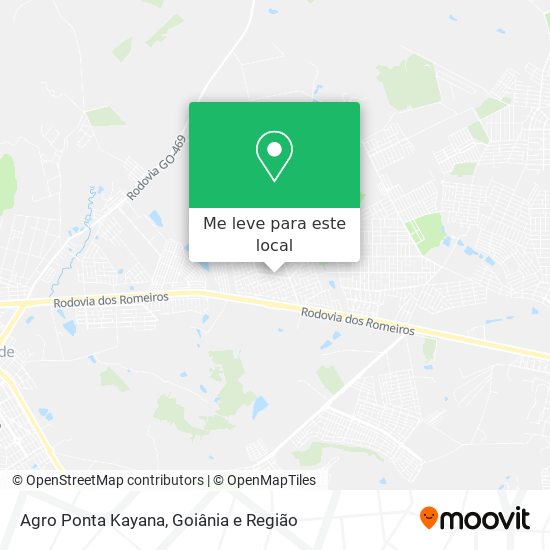 Agro Ponta Kayana mapa