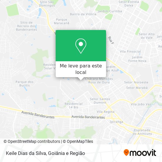 Keile Dias da Silva mapa