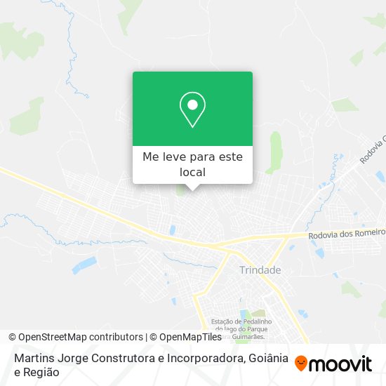 Martins Jorge Construtora e Incorporadora mapa