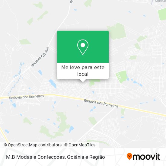 M.B Modas e Confeccoes mapa