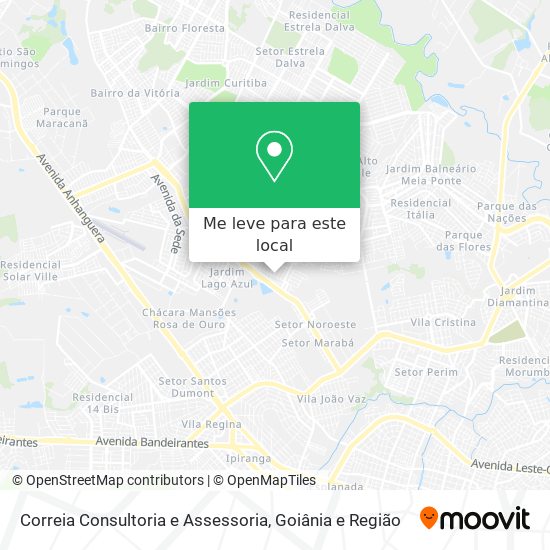 Correia Consultoria e Assessoria mapa