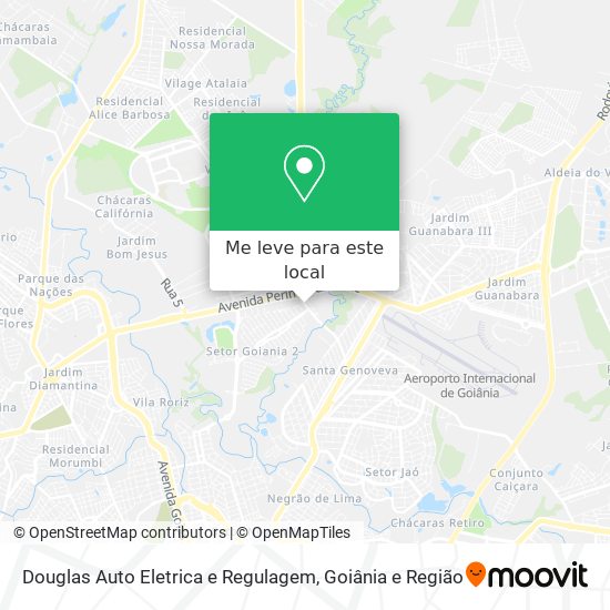 Douglas Auto Eletrica e Regulagem mapa
