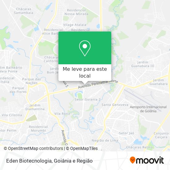 Eden Biotecnologia mapa