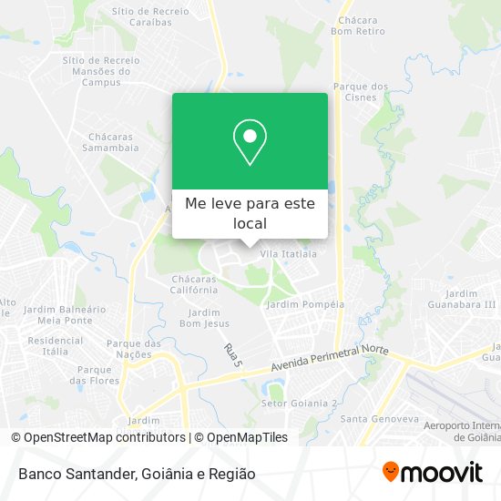 Banco Santander mapa