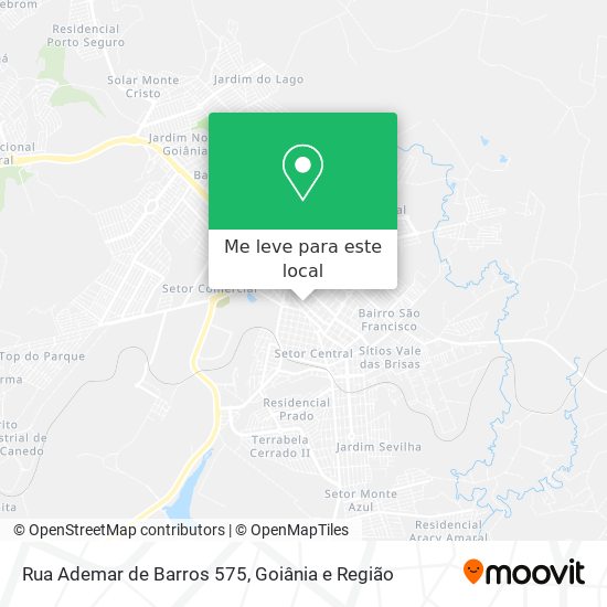 Rua Ademar de Barros 575 mapa
