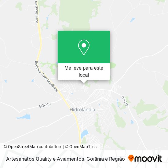 Artesanatos Quality e Aviamentos mapa