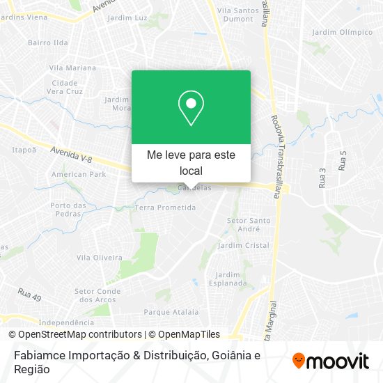 Fabiamce Importação & Distribuição mapa
