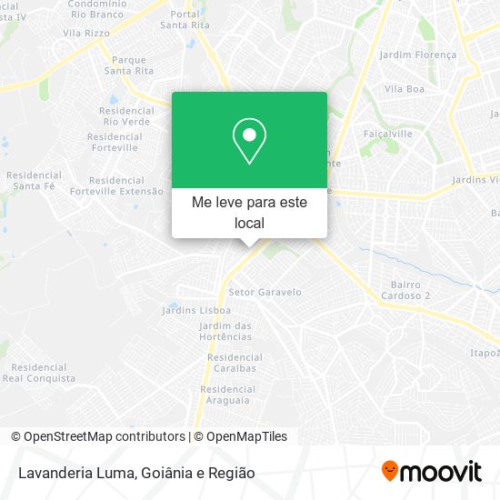 Lavanderia Luma mapa